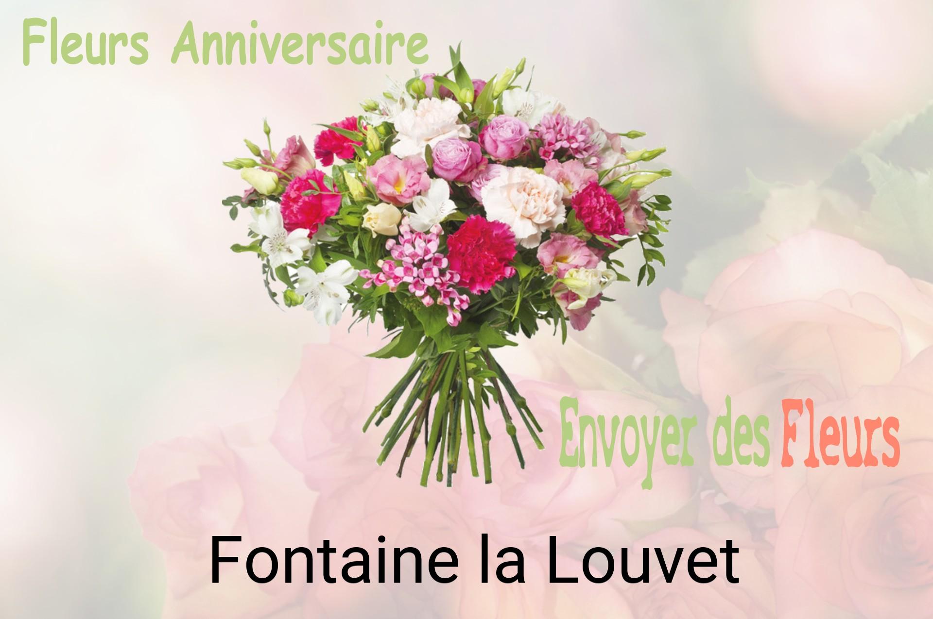 Bouquet de fleurs d’anniversaire livré à Fontaine-la-Louvet