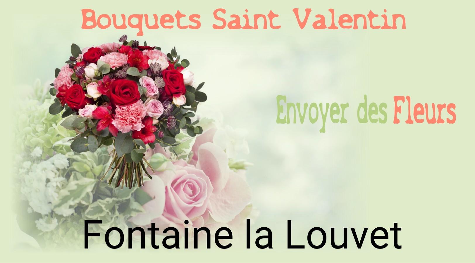 Roses de Saint-Valentin livrées à Fontaine-la-Louvet